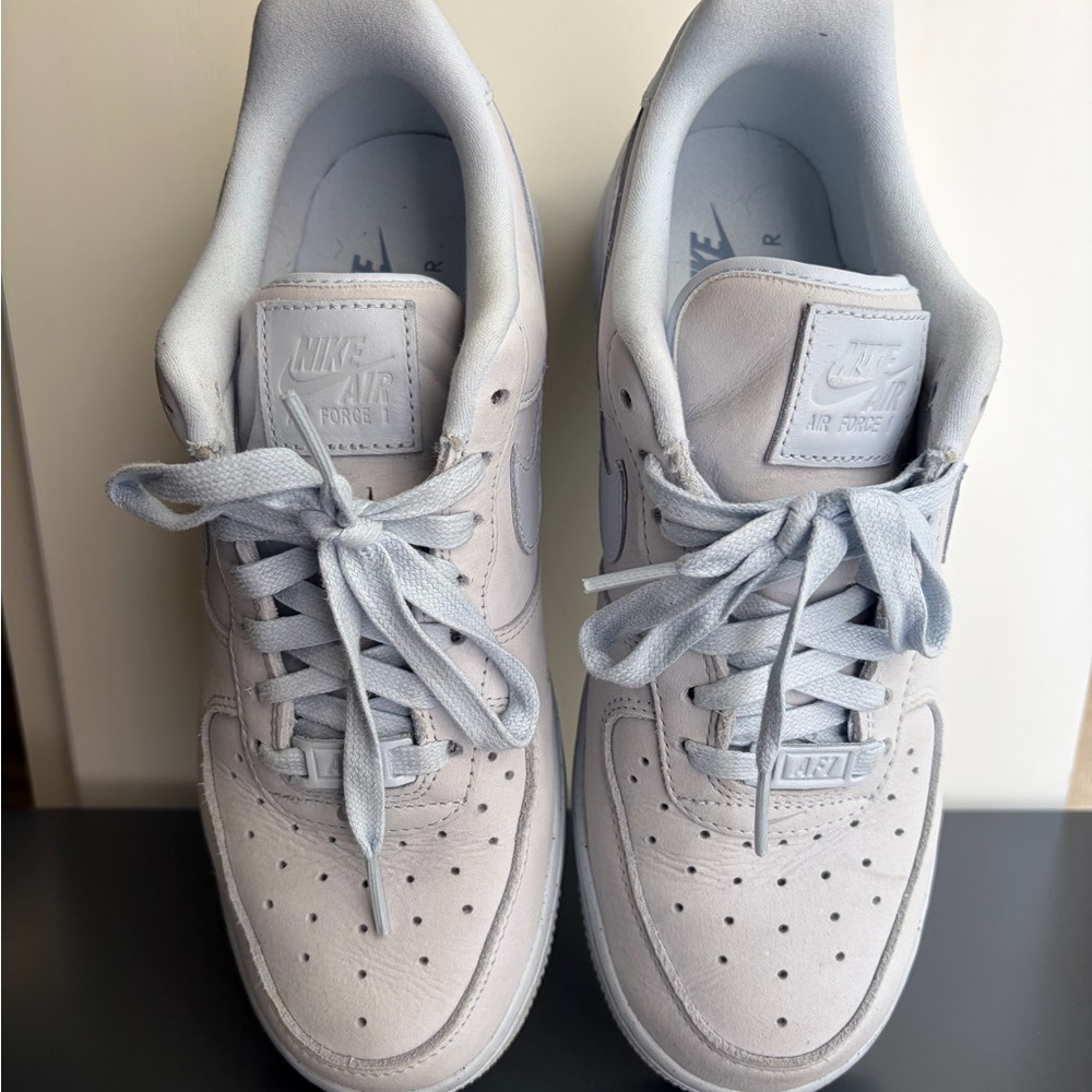 Nike Air Force 1 Low Women's Sneakers - Light Blue - Picture 4 of 5
